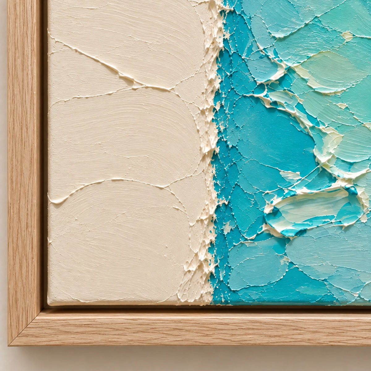 Hand-Painted Artwork | Poolside Drif [noon:detail:frame]
