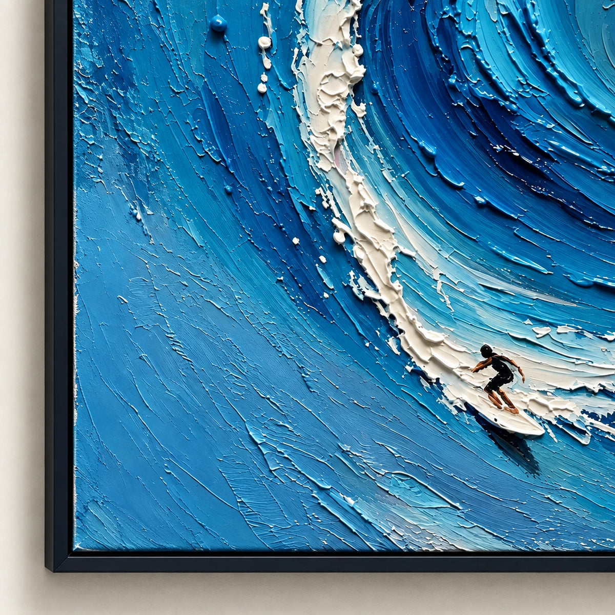 blue break, frame detail