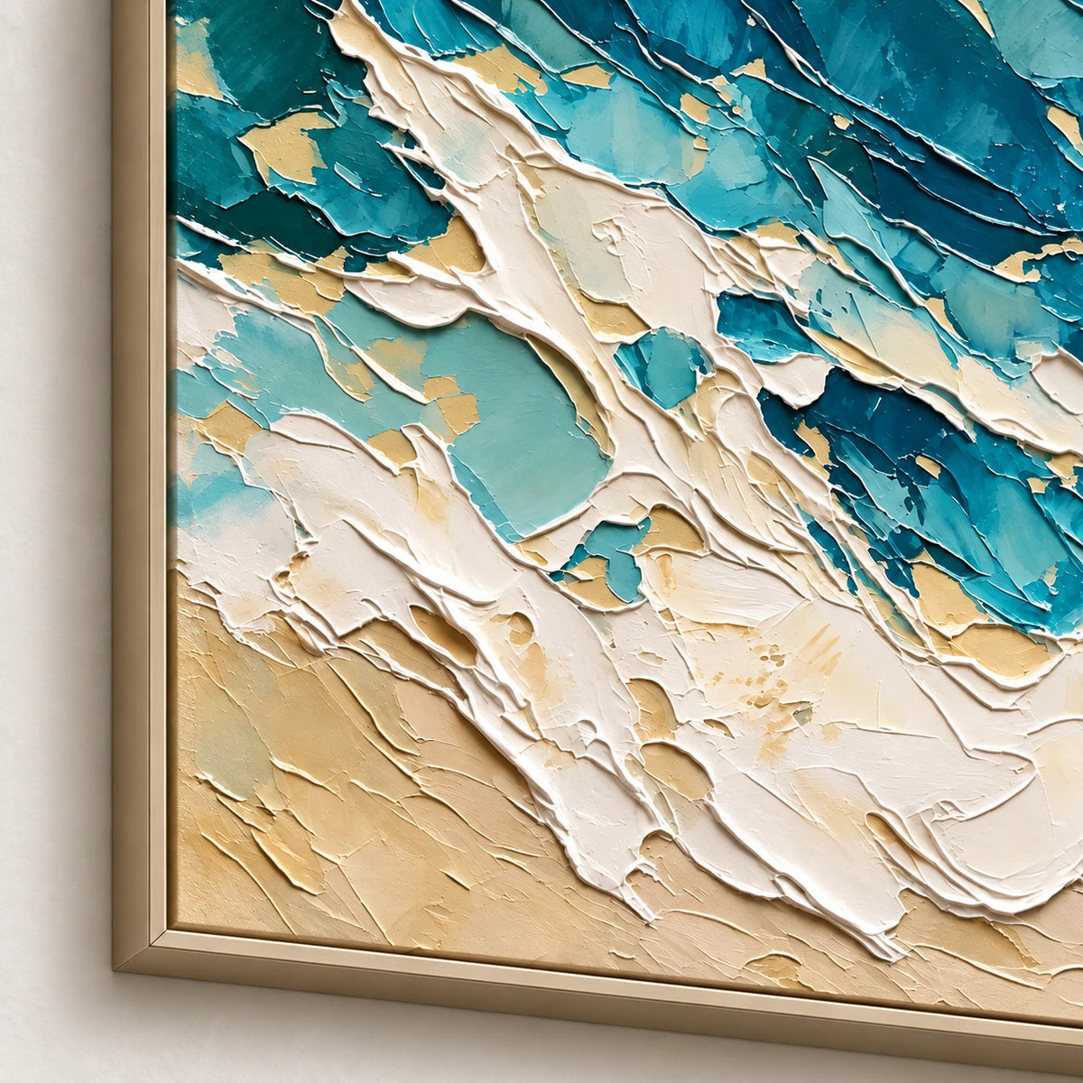 turquoise passage, frame detail