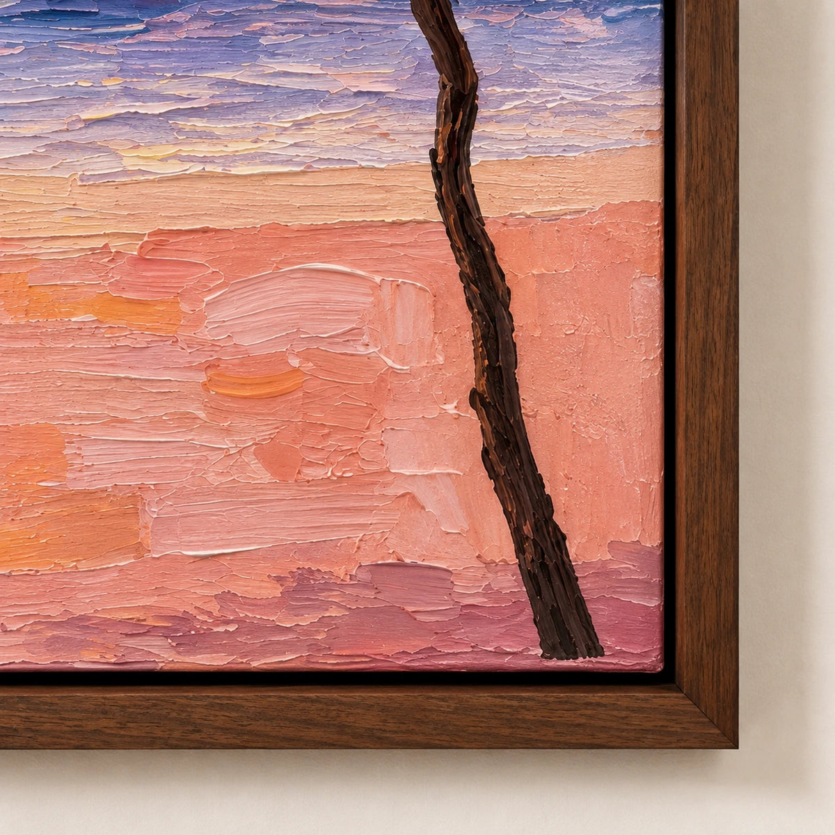 pink coast ride, frame detail