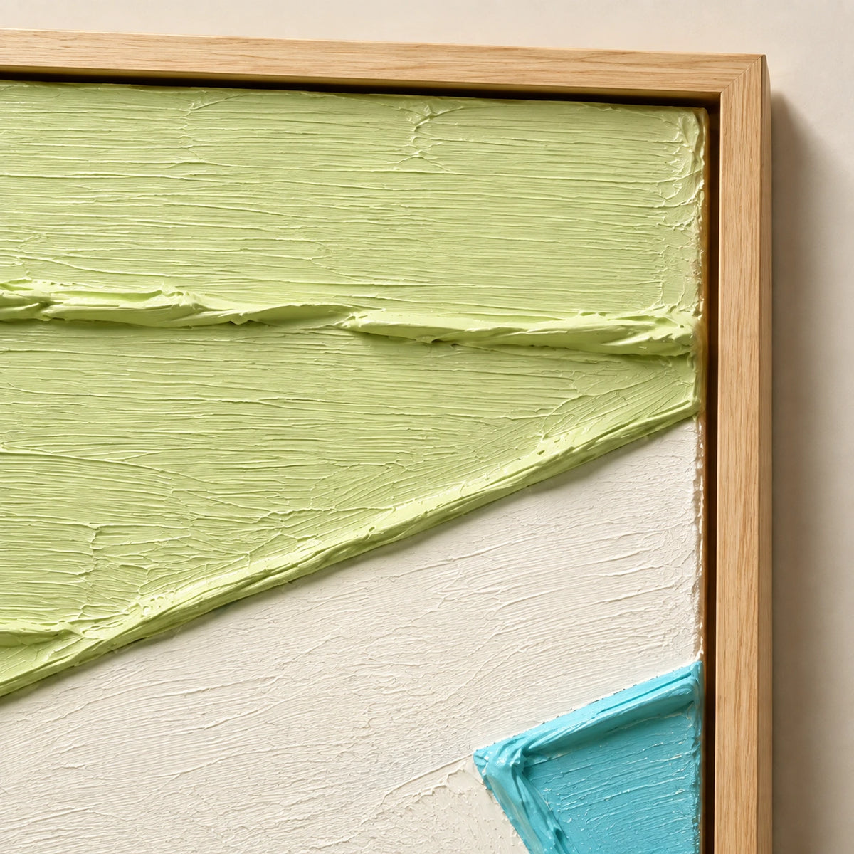 Hand-Painted Artwork | Poolside Kite [noon:detail:frame]