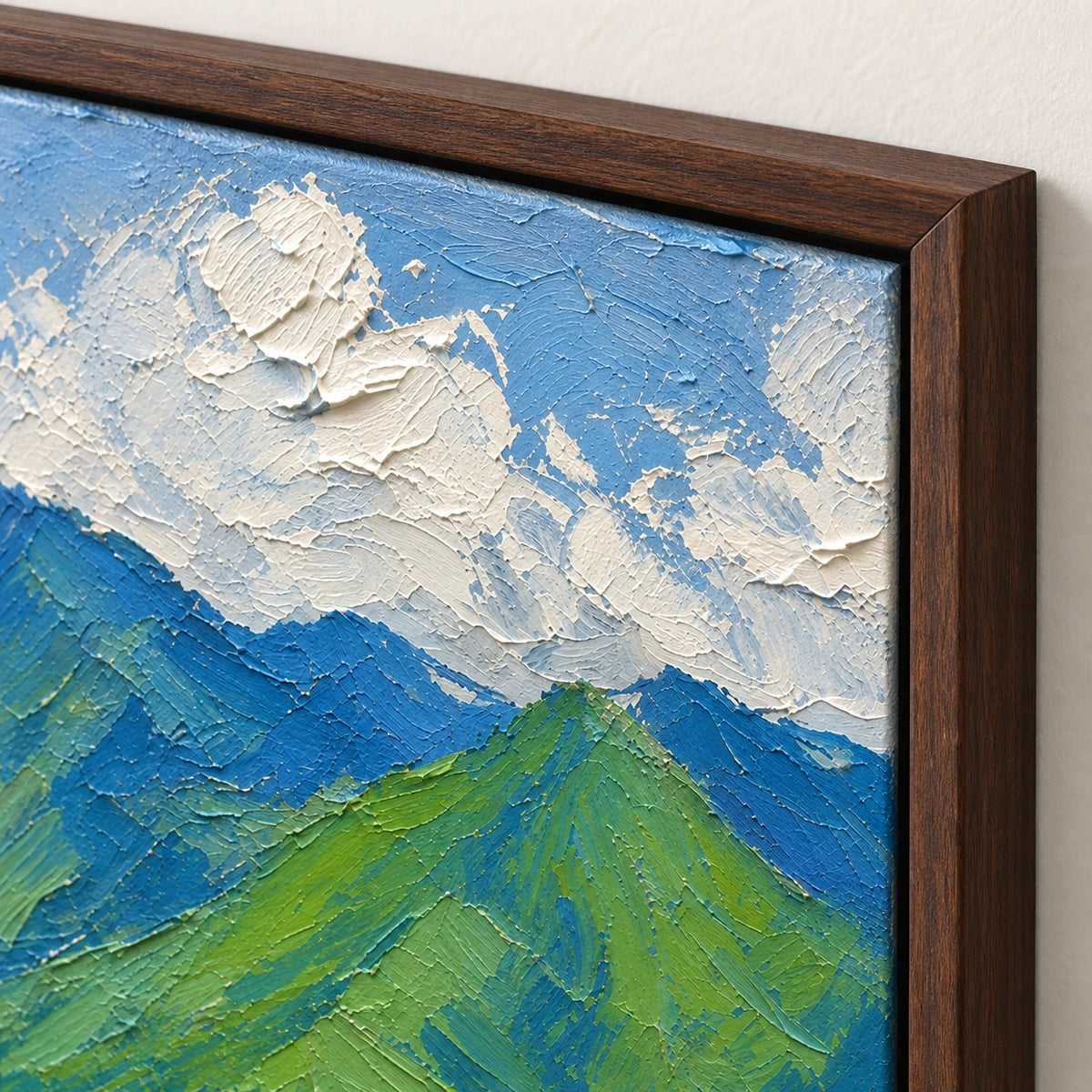mountain fairway, frame detail