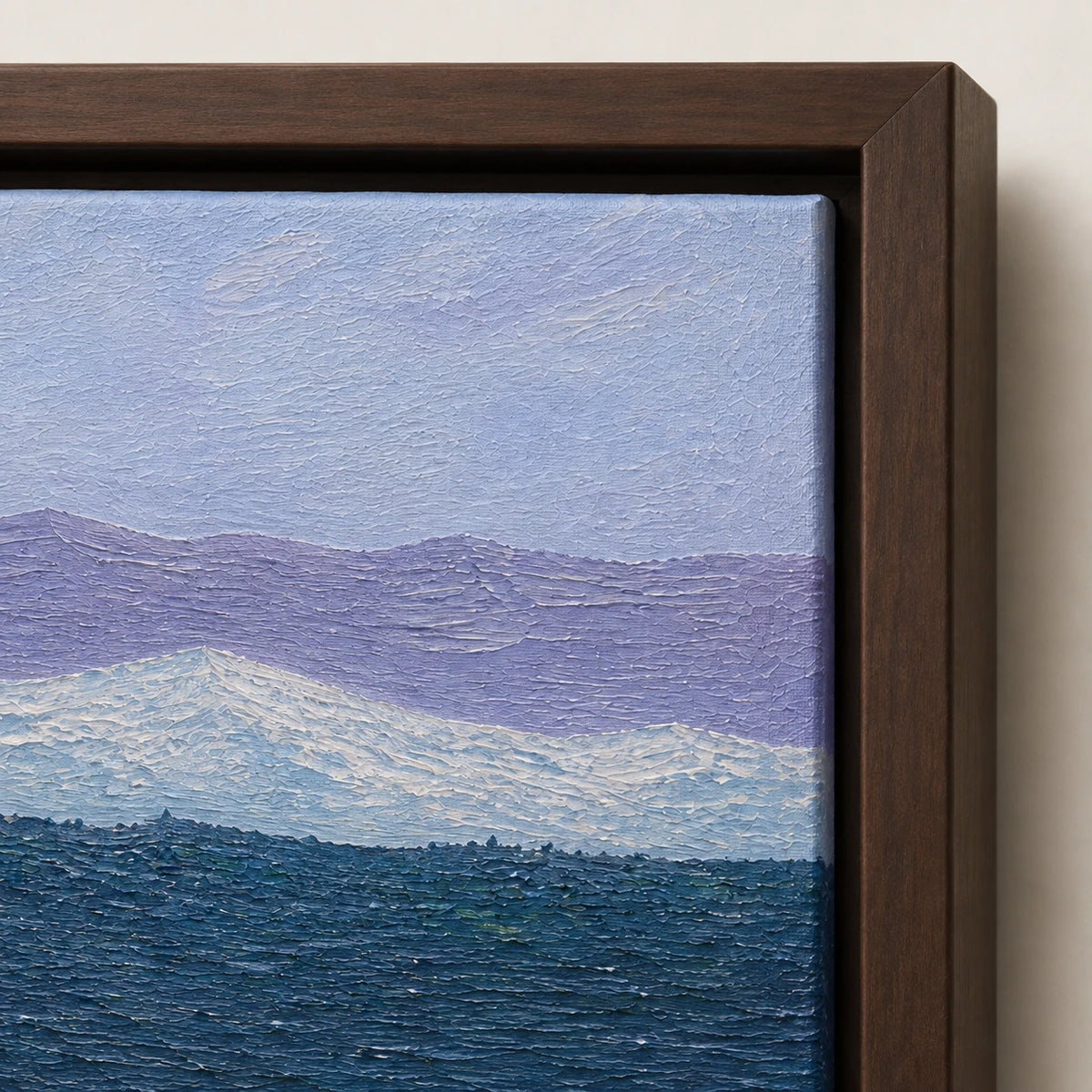 winter coast crossing, frame detail