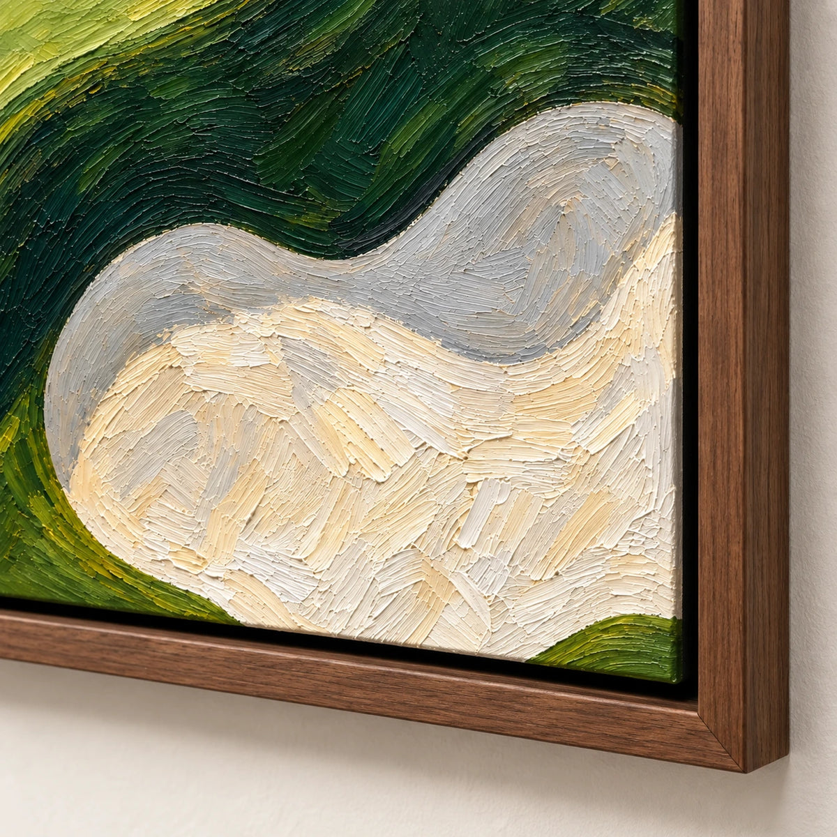 fairway in motion, frame detail