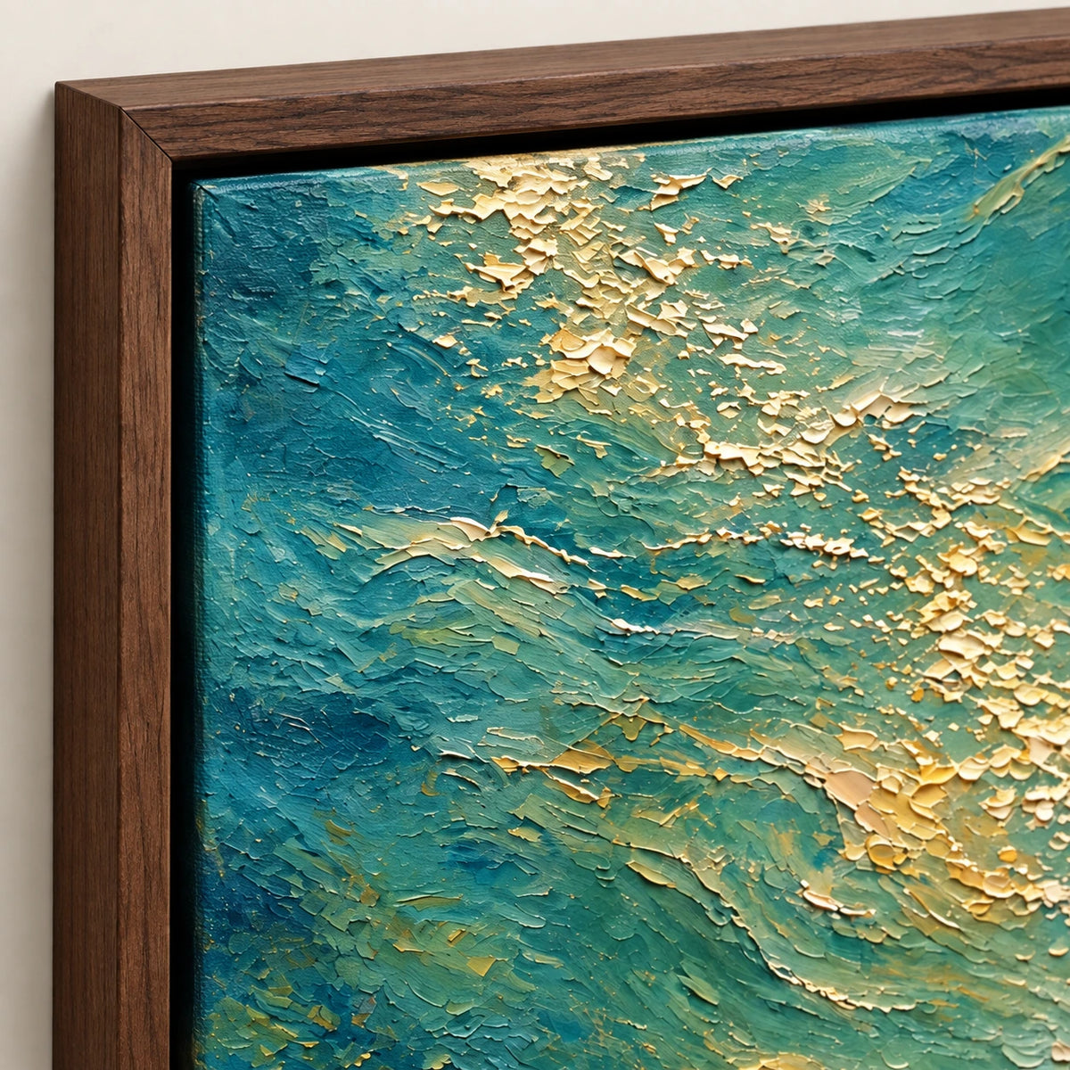 Hand-Painted Artwork | Coastal Curre [noon:detail:frame]
