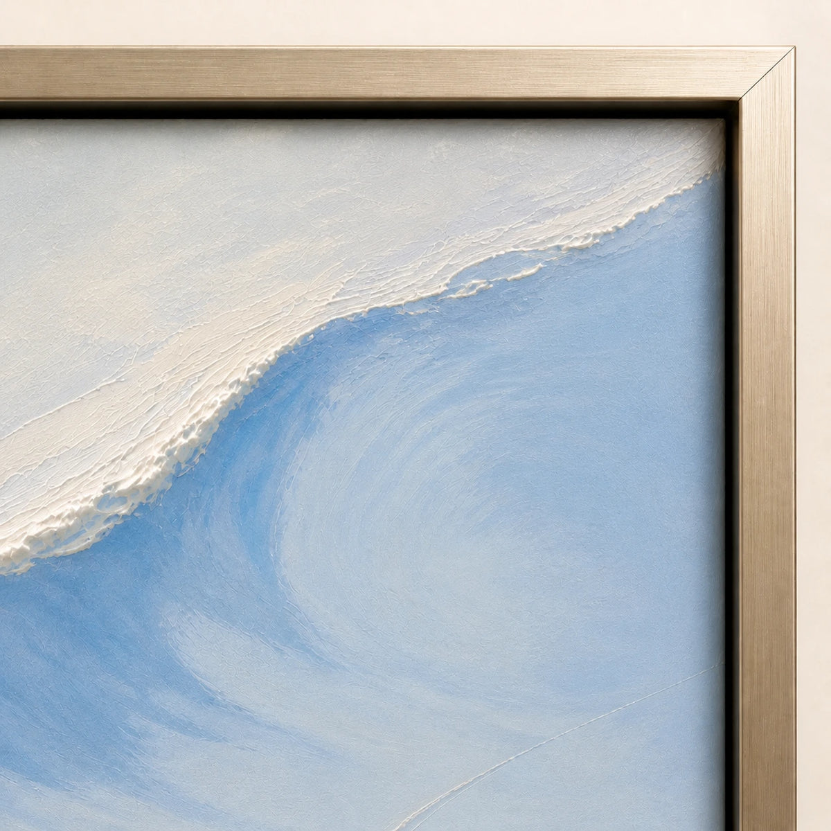 powder line, frame detail