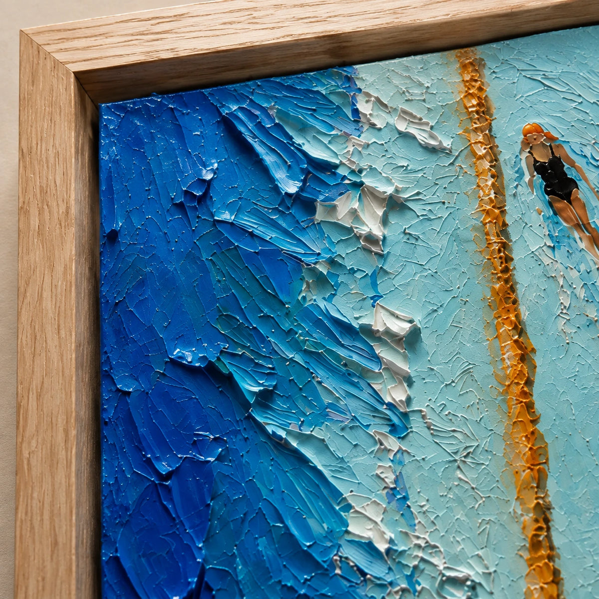 poolside freestyle, frame detail