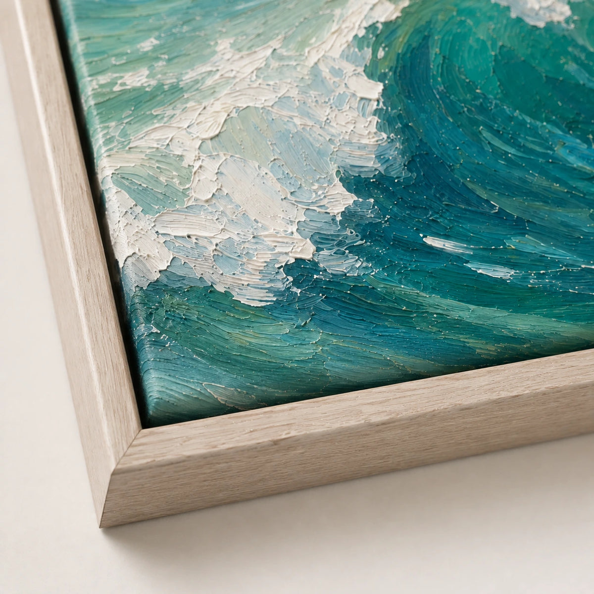 Hand-Painted Artwork | Open Wate [noon:detail:frame]