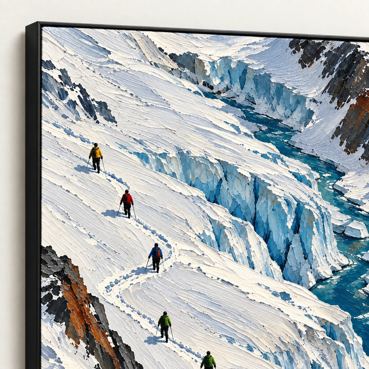 glacier passage, frame detail