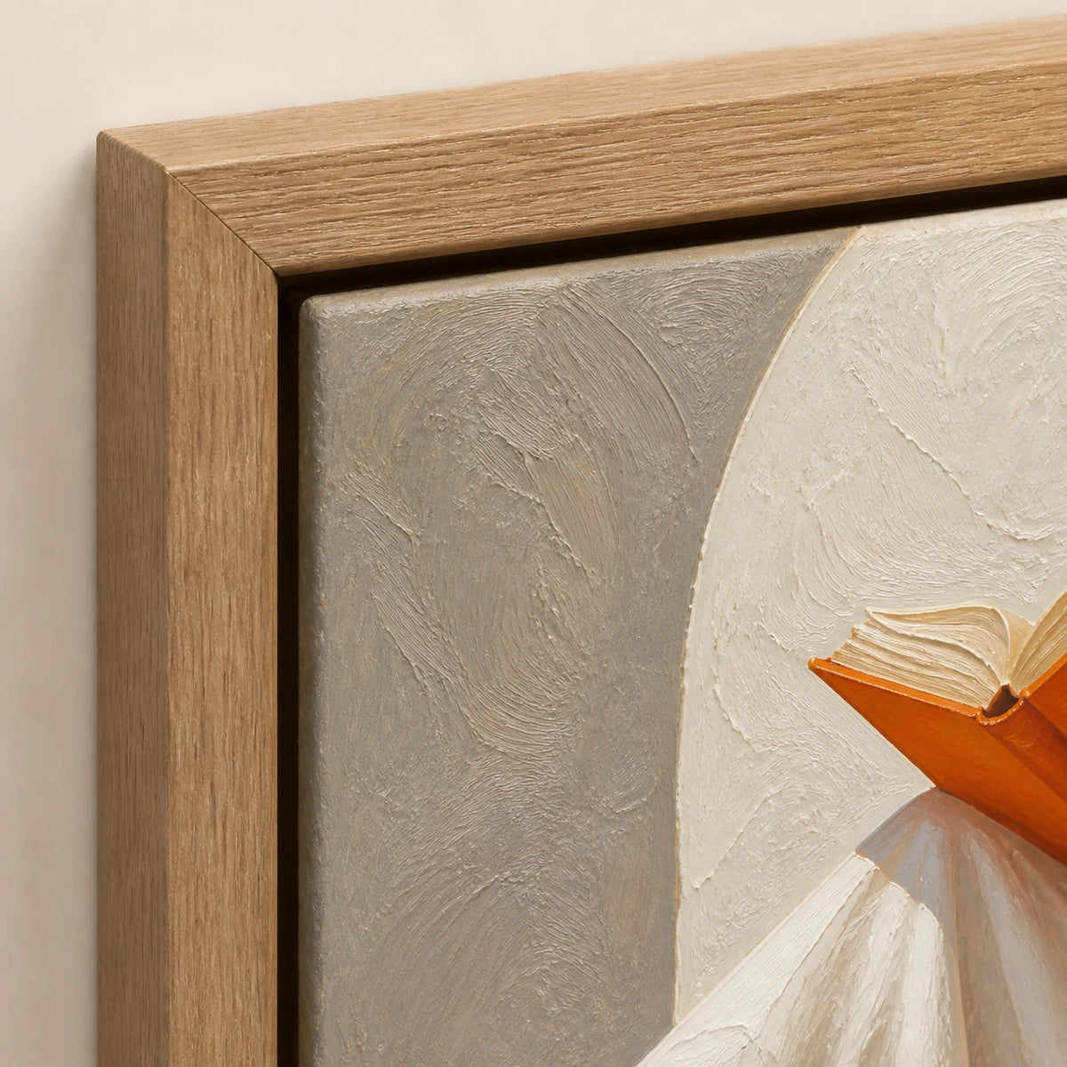 pages by the sea, frame detail