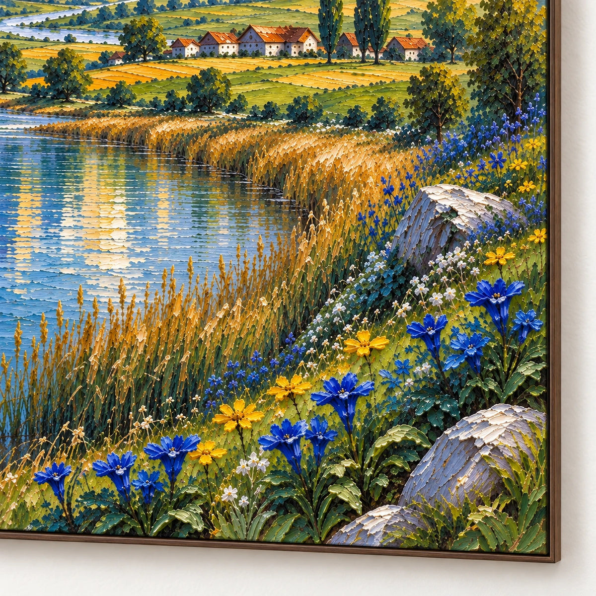 Mountain Lake Valley [noon:detail:frame]