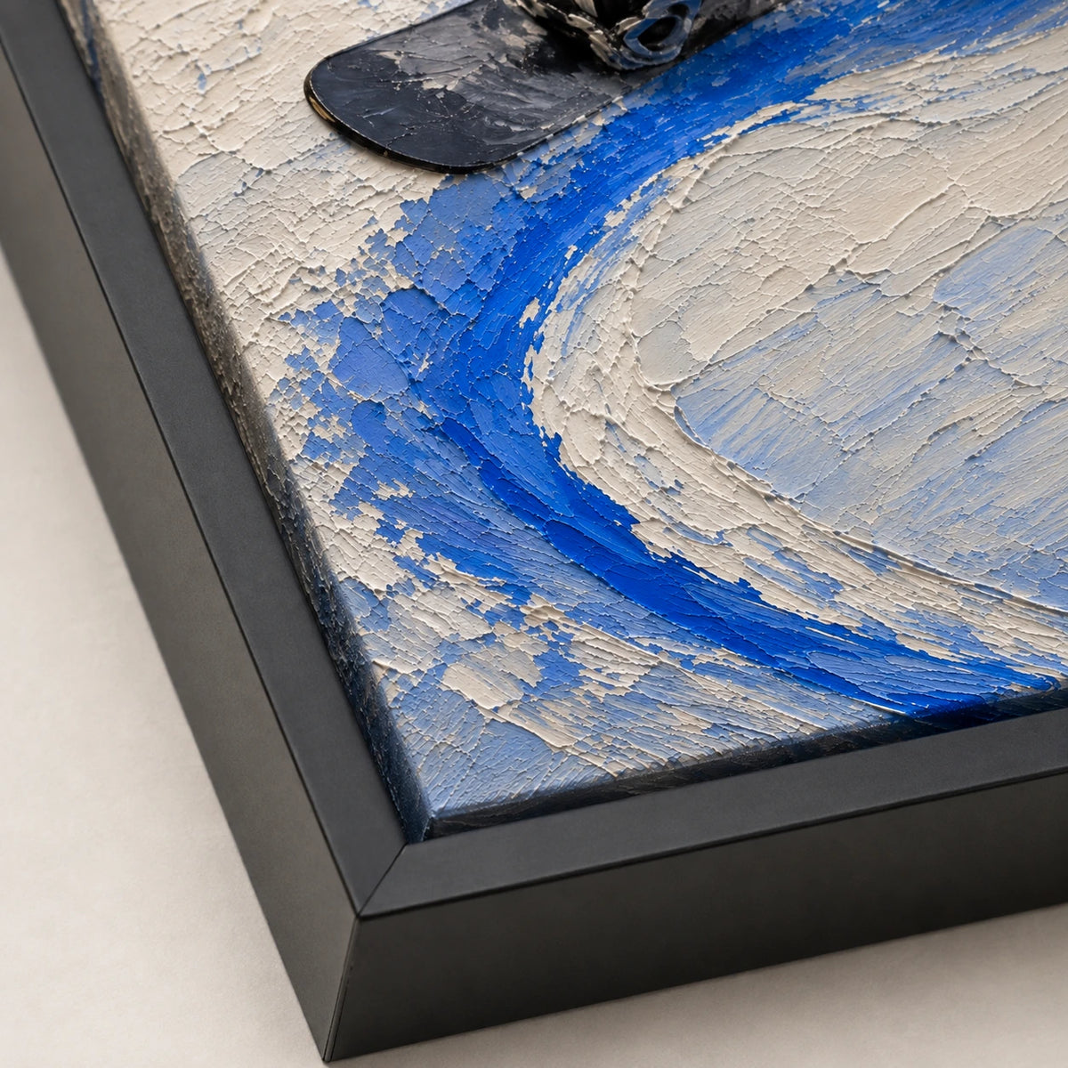 Hand-Painted Artwork | Blue Ridge Desce [noon:detail:frame]