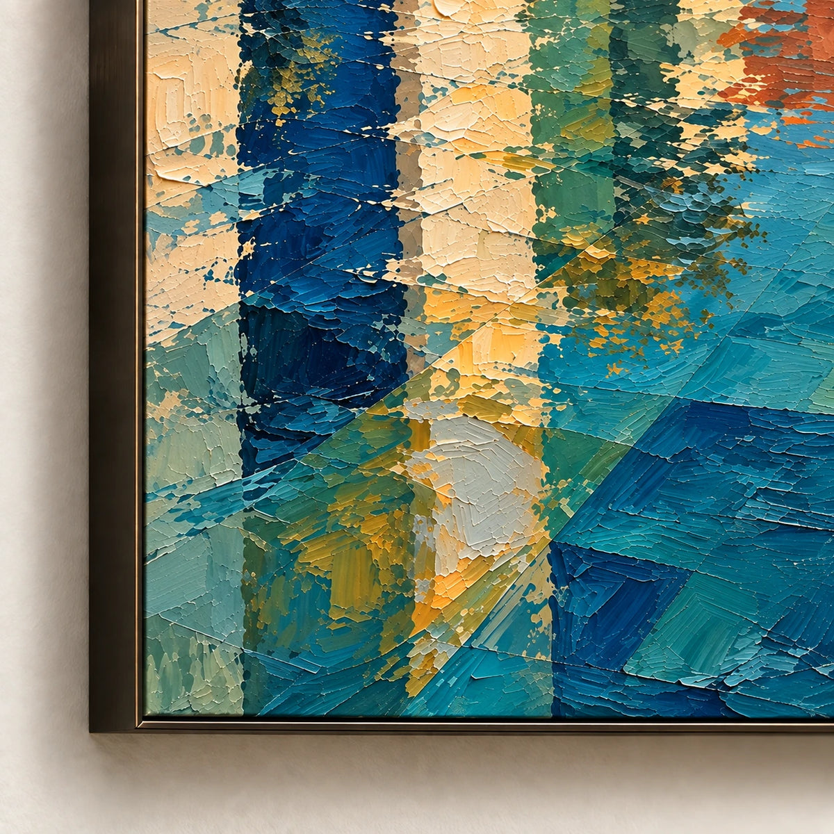 poolside at the open sea, frame detail