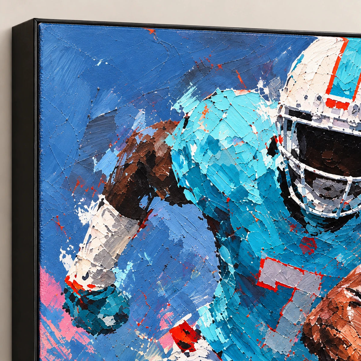 gridiron rush, frame detail