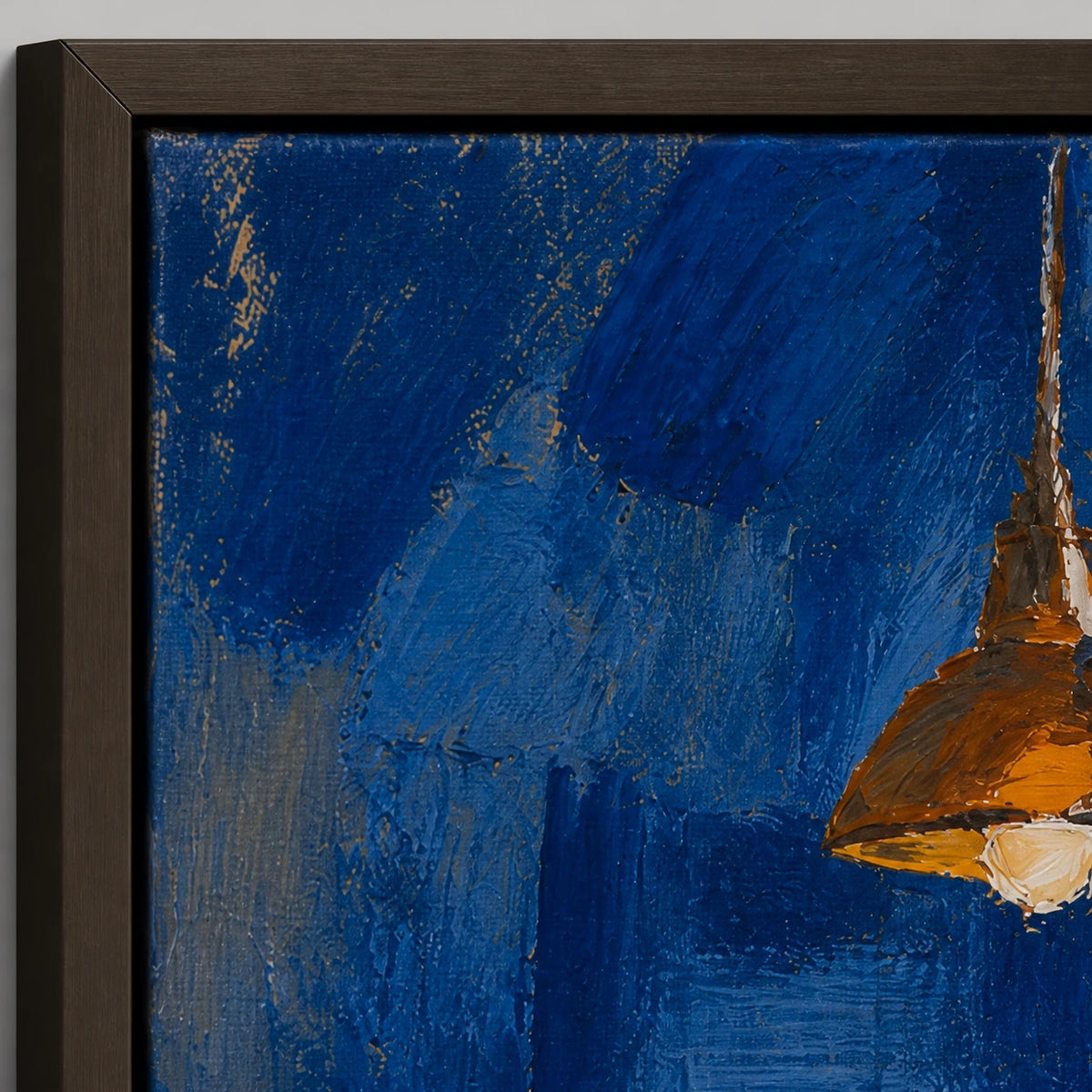 Hand-Painted Artwork | Two Pints at Blue Hour [noon:detail:frame]