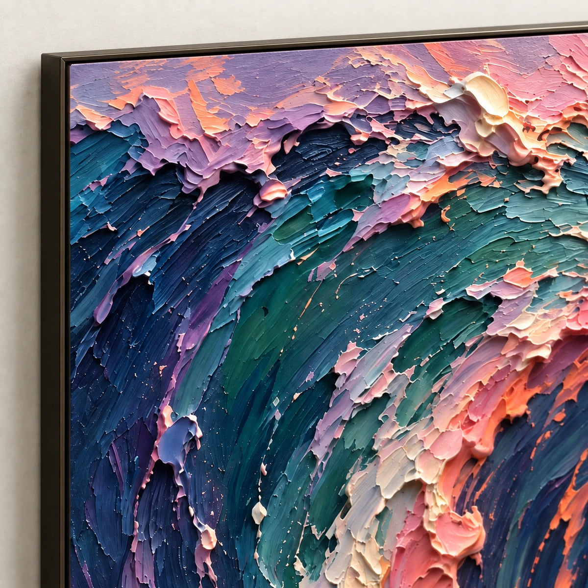 Hand-Painted Artwork | Pastel Breake [noon:detail:frame]