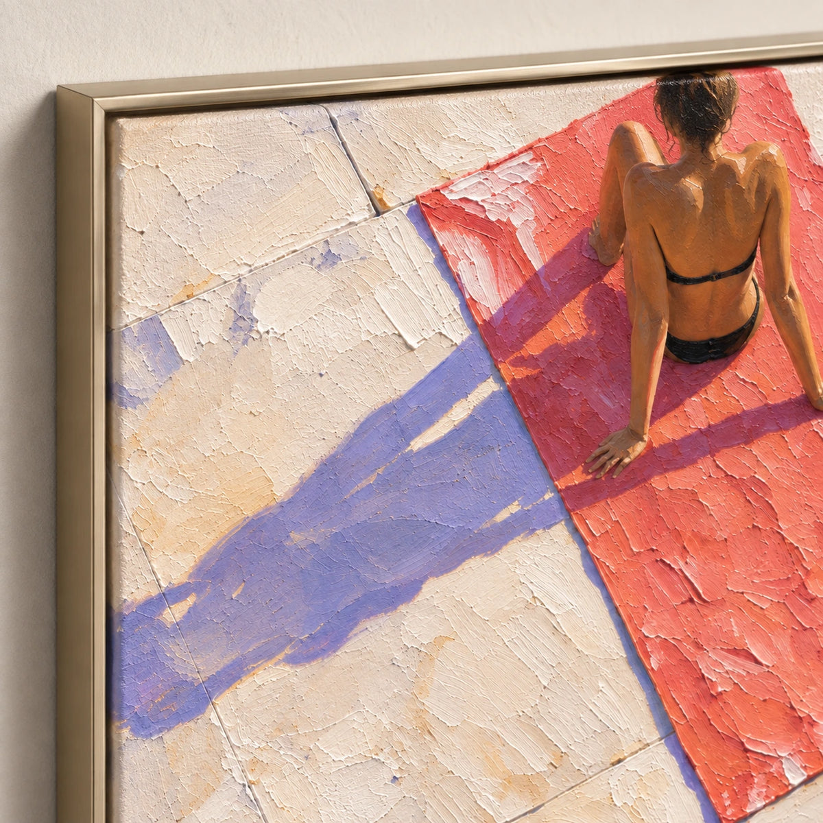 poolside sunlight, frame detail