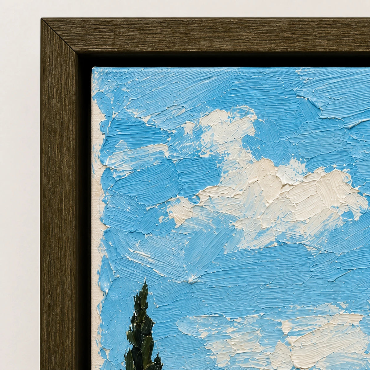 fairway under open skies, frame detail