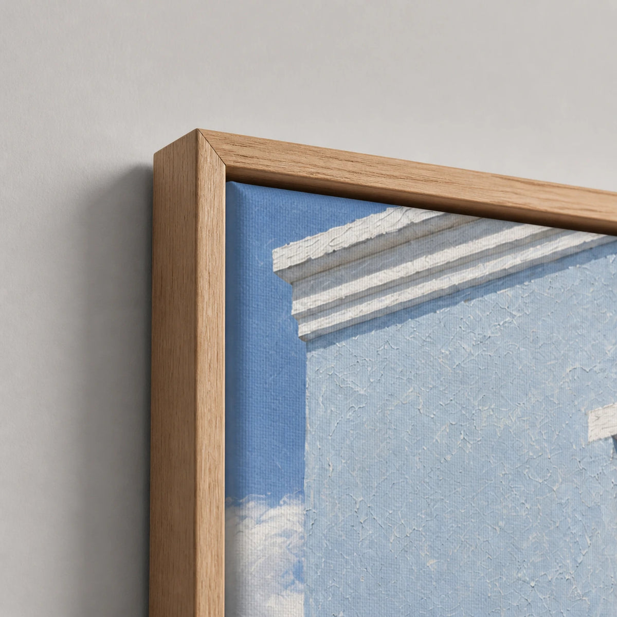 barefoot afternoon, frame detail