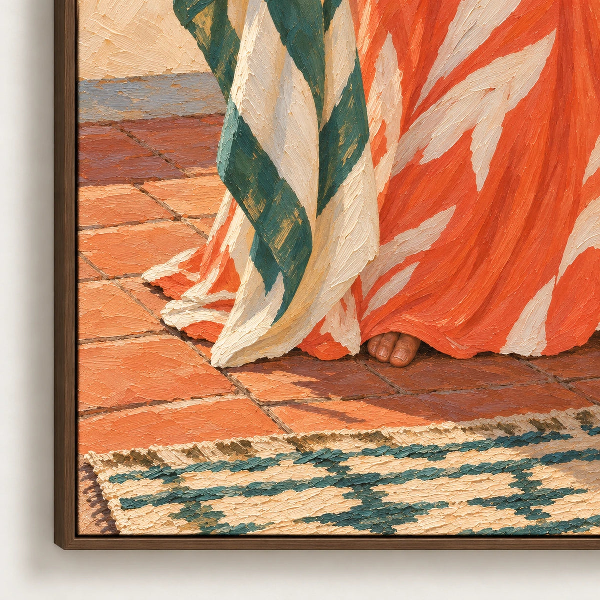 coastal afternoon, frame detail