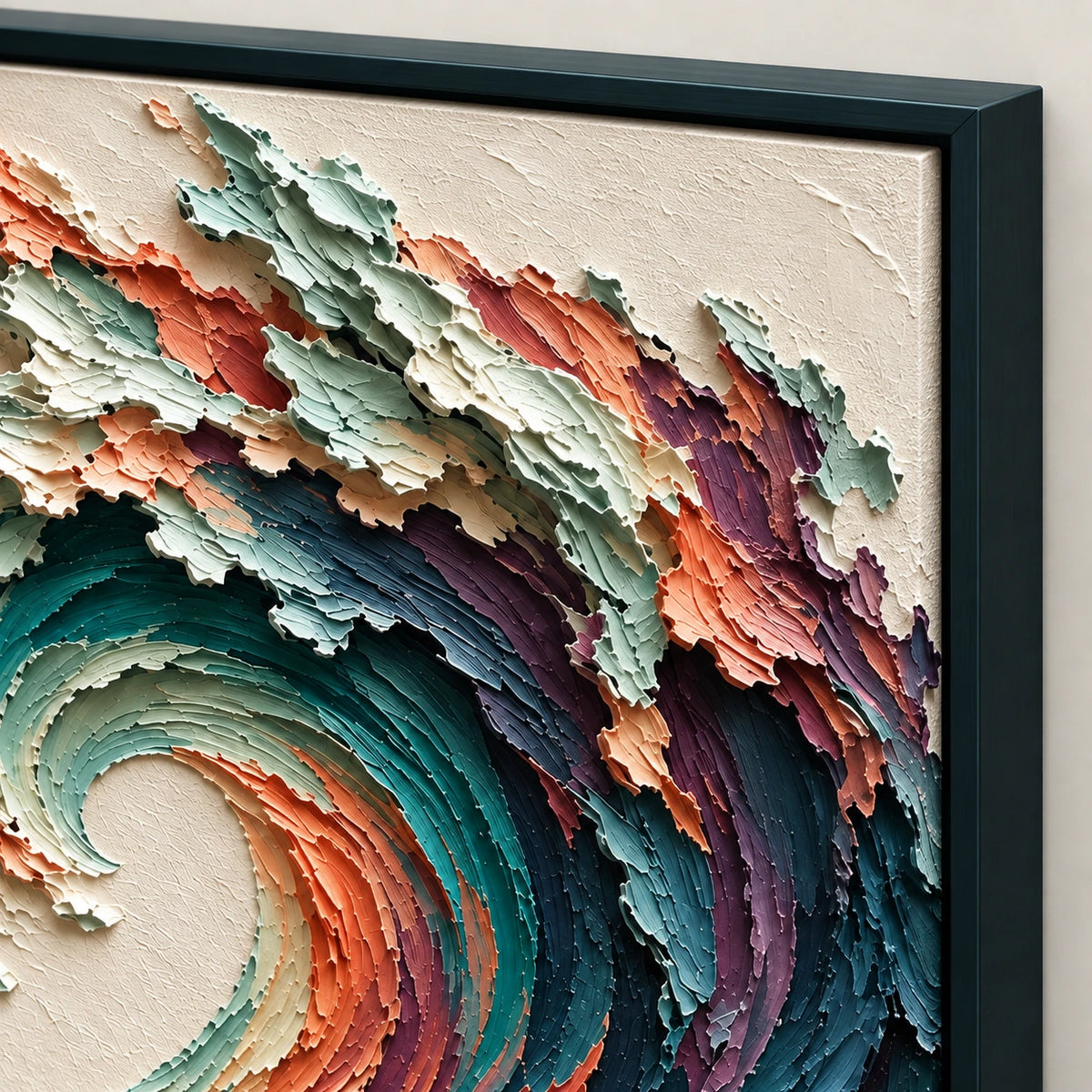 Hand-Painted Artwork | Tidal Arc [noon:detail:frame]