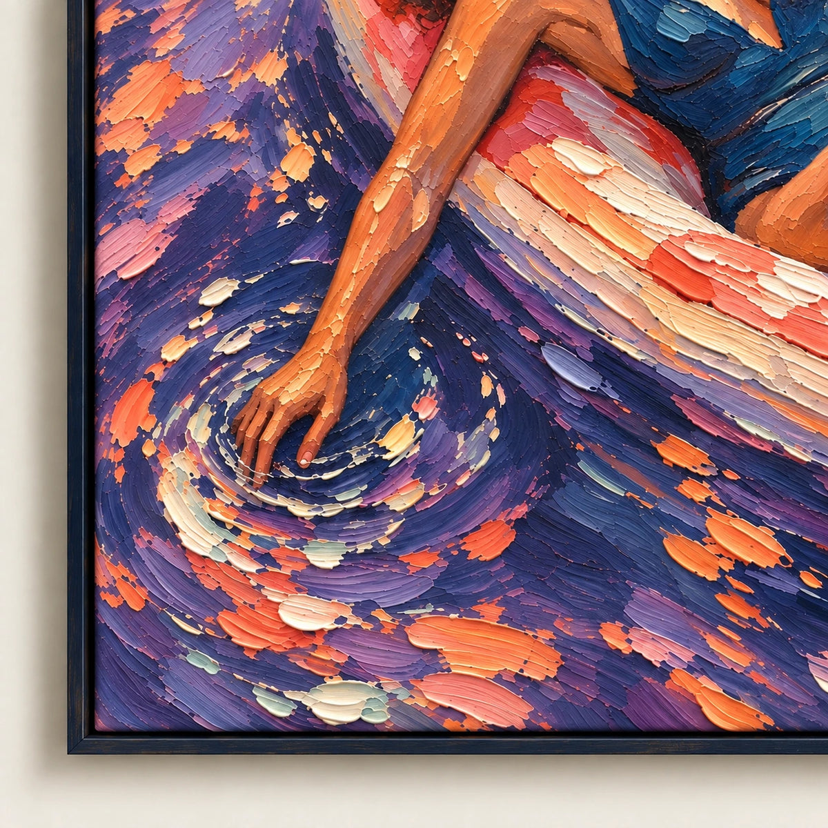 sunlit drift, frame detail