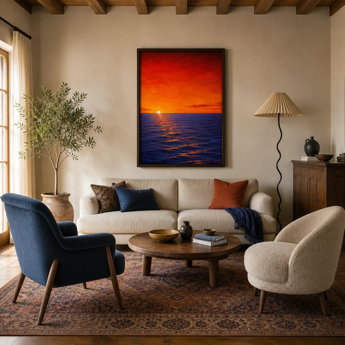 ember horizon displayed in a family living room