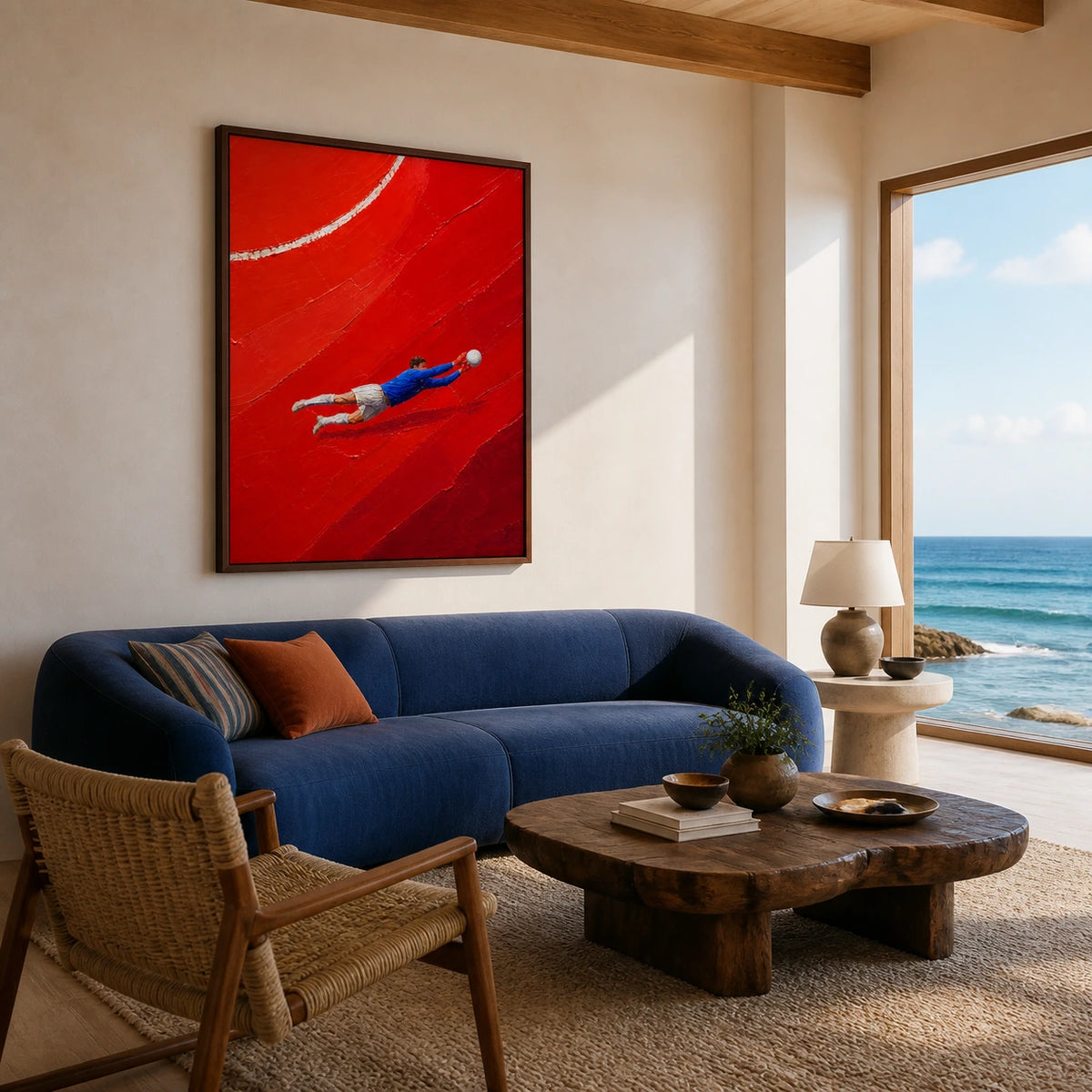 full stretch displayed in a living room
