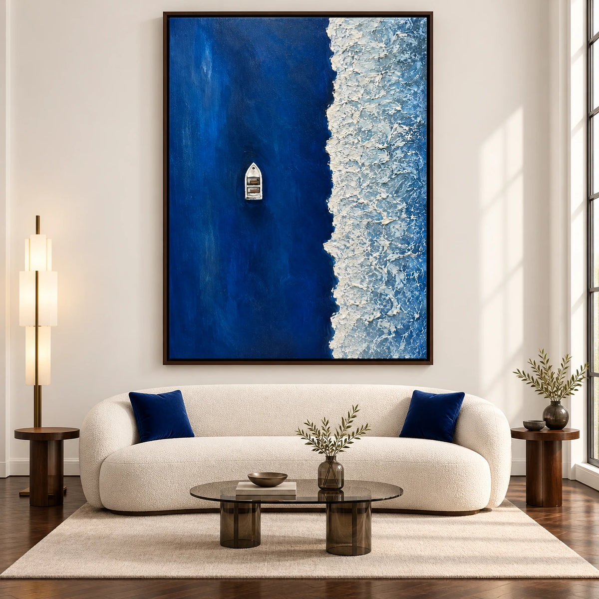 tidal edge displayed in a living room